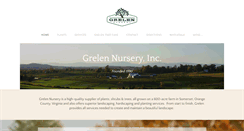 Desktop Screenshot of grelennursery.com